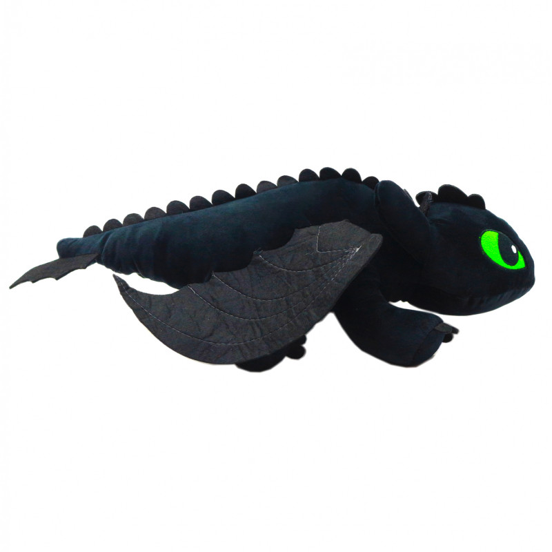 М'яка іграшка Нічна Фурія «Як приручити дракона», Дракоша KinderToys, 45 * 15 * 15 см, (00688-8)