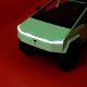 Машина метал Tesla Кібертрак Тесла зелена 1:24 мотоцикл світло звук 23,5*8*8,5см (AP7726)