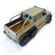 Іграшкова машинка металева WELLY 1:24 MERCEDES-BENZ G63 AMG 6X6, бронза, 23.5*8*8.5см (24061W)