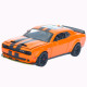 Машинка метал Dodge Challenger SRT Hellcat АвтоЕксперт помаранчева 1:32 звук світло 15,7*7*5 см (LF-30608)