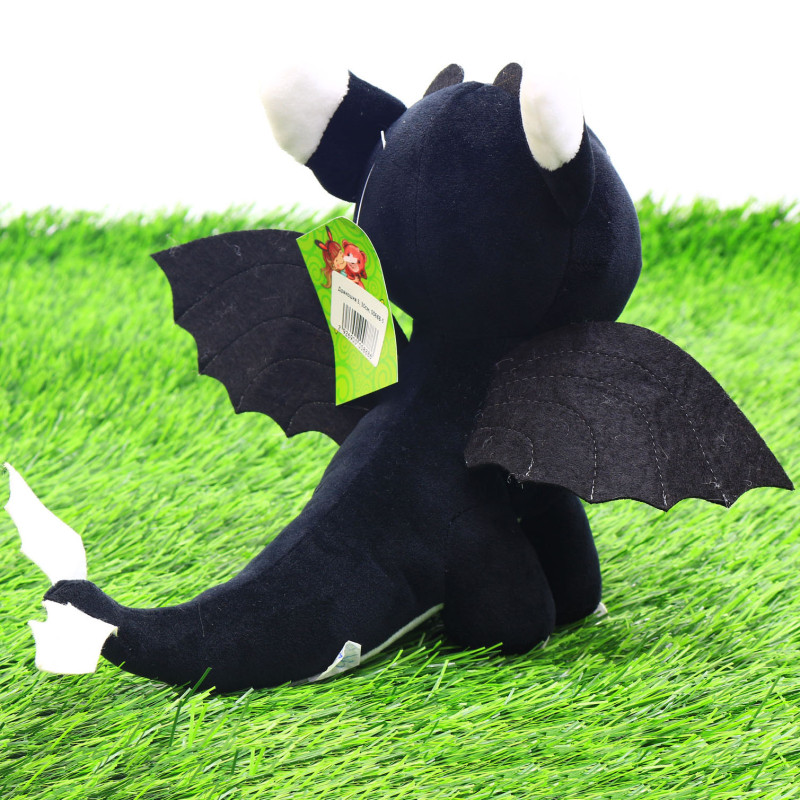 М'яка іграшка KinderToys «Як приручити дракона?». Улюблена іграшка Дракоша 3 Нічне сяйво Шерис (00688-5)