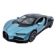 Машинка метал Bugatti Chiron Бугатті синя 1:32 світло звук 16*7,5*4см (22805)