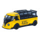 Машинка метал Volkswagen Type 2 (T1) жовта 1:32 світло звук інерція відч двері 2 дошки (TK-19102)