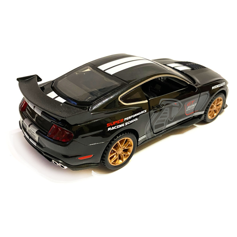 Машинка металева Ford Mustang Shelby GT500 "AutoExpert" Форд Мустанг шелбі GT500 чорний 16*6*6 см (LF - 03608)