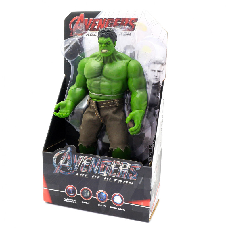 Игровая фигурка Hulk Avengers Marvel Халк игрушка 30 см (3321B)