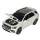 Машинка метал Mercedes-Benz GLE-Class АвтоЕксперт біла 1:24 відкр двері капот багажник (1841-12)