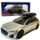 Машинка металева дитяча Audi RS6 ауді, срібна, Автоексперт, світло, інерція, відкриваються двері, багажник, капот, 1:24, 21*8*8см (GT - 05963/GT-0911)