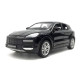 Машинка игровая Porsche Macan «АвтоЕксперт» Порше Макан, металл, черная, подсветка фар, звук, инерция, открываются двери, капот, 16*7*6, 15506