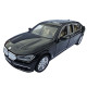 Машинка метал BMW 7 G11 БМВ лімузин чорний 1:24 звук світло 20*5,5*6см (RS-61337)