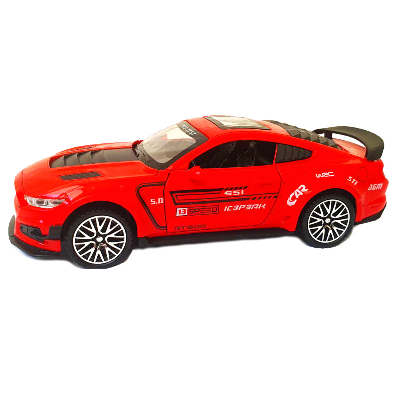 Машинка металева Ford Mustang Shelby GT500 "AutoExpert Elite" Форд Мустанг шелби GT500 червоний 16*6*5 см (GT-1712)