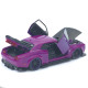 Машинка метал Dodge Challenger SRT Hellcat Redeye фіолетова 1:32 світло звук інерція 15*6,5*4 см (TK-12200)