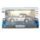 Машинка металлическая Mercedes-Benz 300 SL Gullwing серебристый свет звук откр дверь капот багажник (TK-16449)