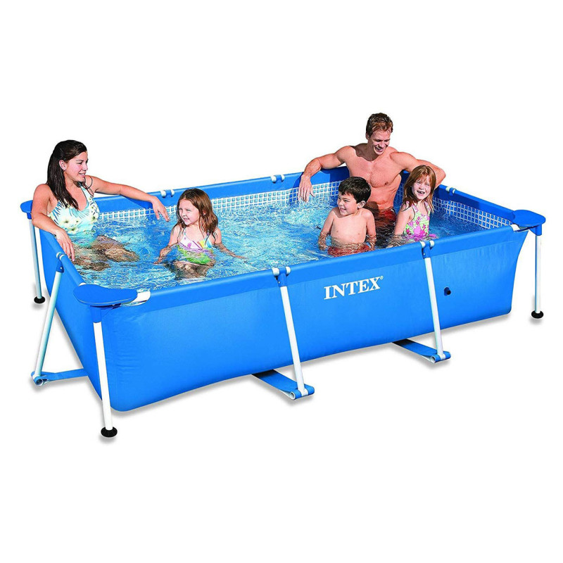 Каркасний басейн Intex Rectangular Frame 150х220х60 см (28270)