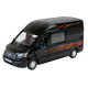Автобус метал Ford Transit Форд Транзіт чорний 1:35 світло звук відкр двері 17*6*7,5 см (68453)
