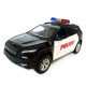 Машина металева поліція Jeep Cherokee-Police Джип чероке Автопром 1:32 інерція світло звук відкр двері баг капот  16*8*7см (68425)