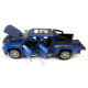Машинка металева дитяча Chevrolet V8 Шевроле, синій, Автоексперт, 1:32, світло, інерція, відкриваються двері, багажник, капот, 17,5*5*6см (TК - 32293)
