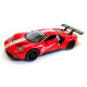 Машинка металева Ford 2017 GT 1:32 Форд червона звук світло інерція відкр двері  15*7*4см (DL-96332)