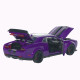 Машинка метал Dodge Challenger SRT Hellcat АвтоЕксперт фіолетова 1:32 звук світло 15,7*7*5 см (LF-30608)