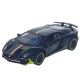 Машинка метал Lamborghini Aventador SVJ АвтоЕксперт чорна 1:32 звук світло 14*6*3,5 см (LF-46301)