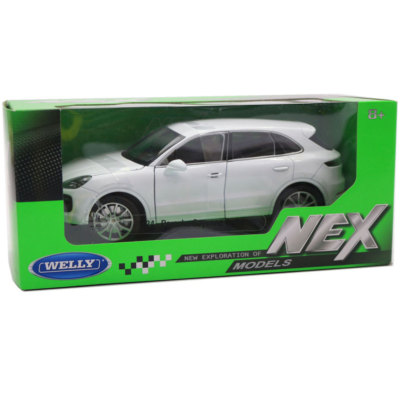 Іграшкова машинка Welly Nex «Країна Іграшок» Порш Кайен, білий, 18 см (24092W)