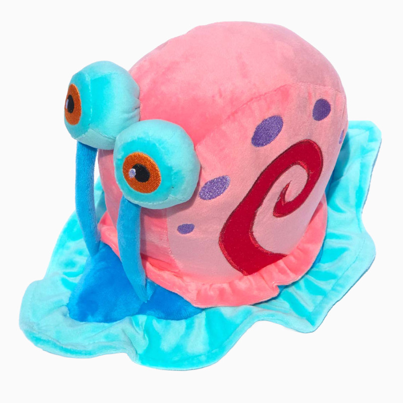 М'яка іграшка Равлик Гері (Ґері) Губка Боб Kinder Toys Україна 30*20*17 см (00287-52)
