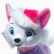 М'яка іграшка Роксі Цуценячий патруль Kinder Toys плюш Україна 32*30*16 см (00112-41)