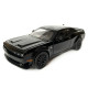 Іграшкова машинка металева Dodge Challenger SRT, Додж, чорний, звук, світло, інерція, відкр двері, багажник, капот, Автоексперт, 1:32,15*7*4,5см (50801)