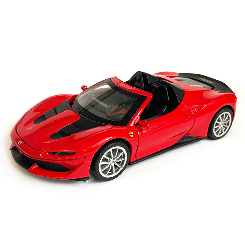 Машинка іграшкова дитяча металопластикова, АвтоЕксперт, Ferrari J50 (Феррарі) червона, 15*6*5см, (40408)