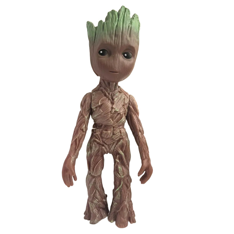 Іграшкова фігурка герой Groot Marvel Avengers Грут пластик рухливі кінцівки 29*13*8см (2205)