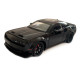 Машинка металева Dodge Challenger SRT Додж чорна 1:24 звук світло відкр двері баг капот 20*7*5,5см (GT-12099)