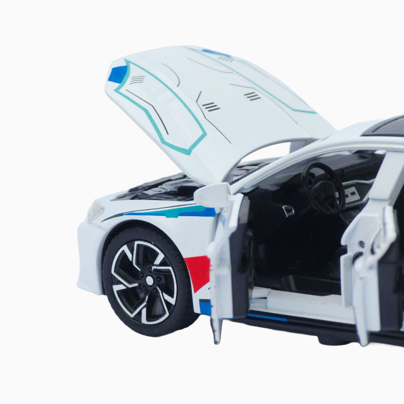 Машинка метал Audi RS7 Sportback АвтоЕксперт біла 1:32 звук світло інерція 15,5*7*5 см (ТК-7488)