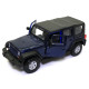 Машинка металева Jeep Wrangler Unlimited Rubicon "Bburago" Джип Вранглер синій 13*6*5 см (18-43012)
