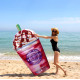 Матрац надувний Intex Ягідний Коктейль (Berry Pink Splash) 198*107см арт.58777
