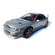 Машинка Subaru Impreza WRX STI сіра субару 1:32 світло звук інерція відч двері баг капот 13,5*5*4,5см (TK-30718)