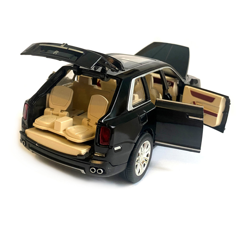 Іграшкова машинка металева Rolls-Royce «АвтоЕксперт» Роллс-Ройс чорний, світло, звук 20*8*7 см (GT-4502)