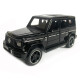 Іграшкова машинка металева Mercedes-Benz G-Клас AMG Gelandewagen, мерседес гелік, Автоексперт, чорний, звук, світло, інерція, відкр двері, багажник, капот, 1:32, 15*7*6,5см (ТК-11030)