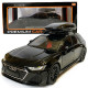 Машинка металева Audi RS6 ауді чорна 1:24 світло інерція відкриваються двері багажник капот резина колеса 21*8*8см (AP-2070)