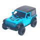 Машинка метал Jeep Wrangler Rubicon АвтоЕксперт блакитна 1:32 світло звук інерція 14*6*6 см (LF-05124)