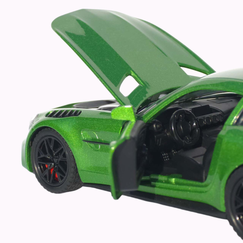 Машинка метал Mercedes-Benz AMG GT R АвтоЕксперт зелена 1:32 звук світло інерція (LF-99081)