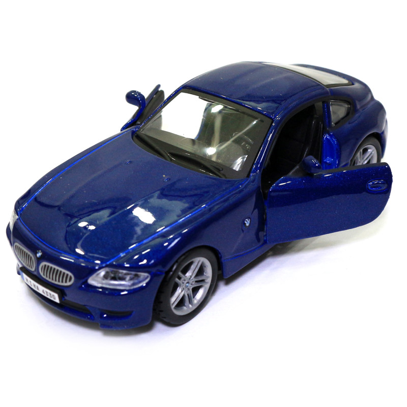 Машинка металева BMW Z4 M Coupe "Bburago" БМВ Купе синій 12*4*5 см (18-43007)