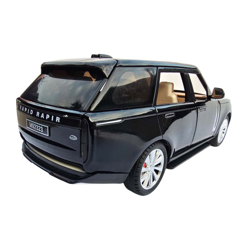 Машинка метал Range Rover L460 рендж ровер 1:24 чорний світло звук 20,5*7*7см (RS-15526)