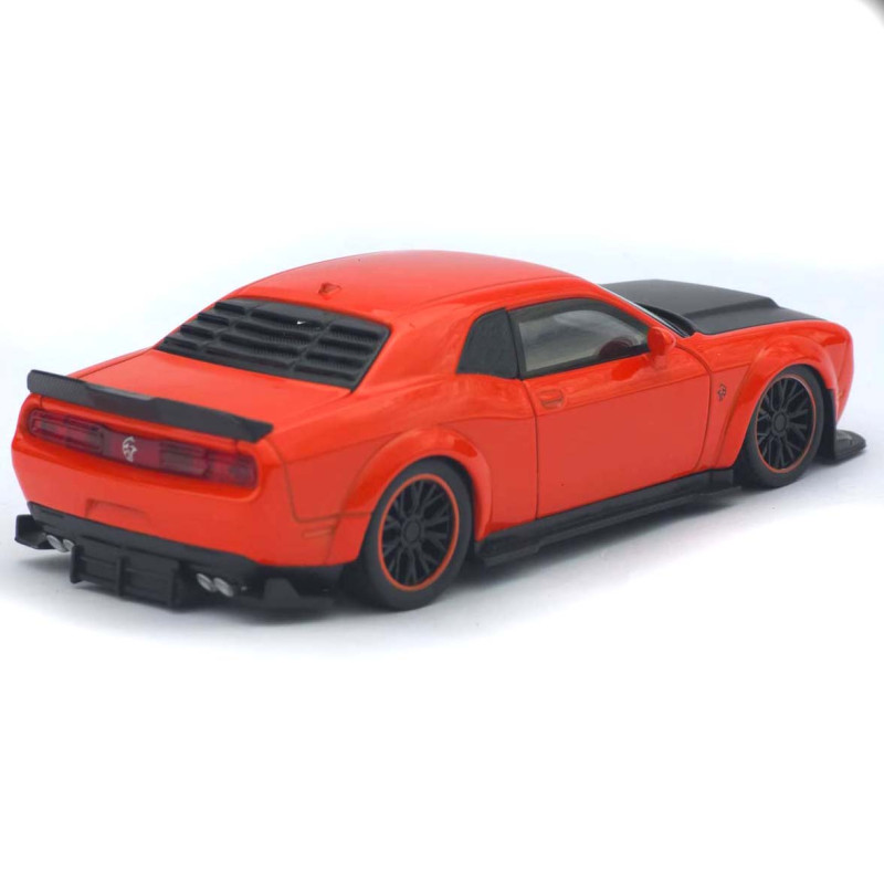 Машинка метал Dodge Challenger SRT Hellcat Redeye червона 1:32 світло звук інерція 15*6,5*4 см (TK-12200)