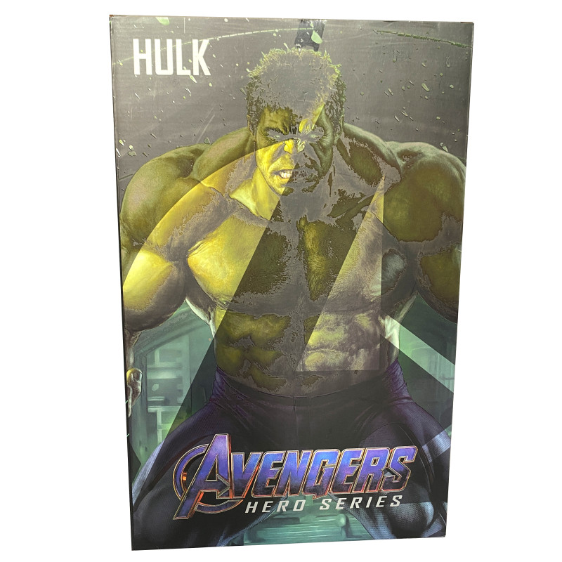 Іграшкова фігурка герой Hulk Avengers Marvel Халк іграшка Месники, рухливі частини, пластик, 30*8*16см (W 26 A)