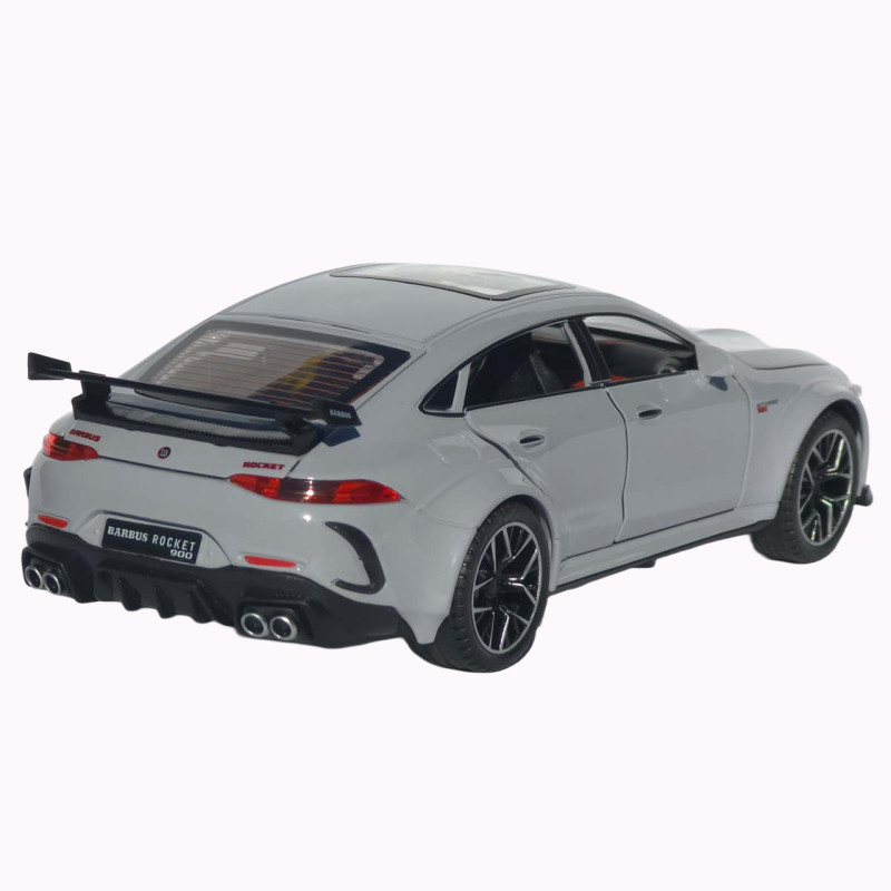 Машинка метал Brabus Rocket 900 АвтоЕксперт сіра 1:24 звук світло відкр двері капот багажник (1206-15)