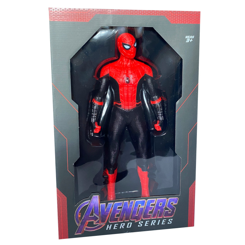 Іграшкова фігурка герой Spider-Man Marvel спайдермен Avengers Людина Павук іграшка, рухомі частини, пластик, 30*7*15см (W 25 B)