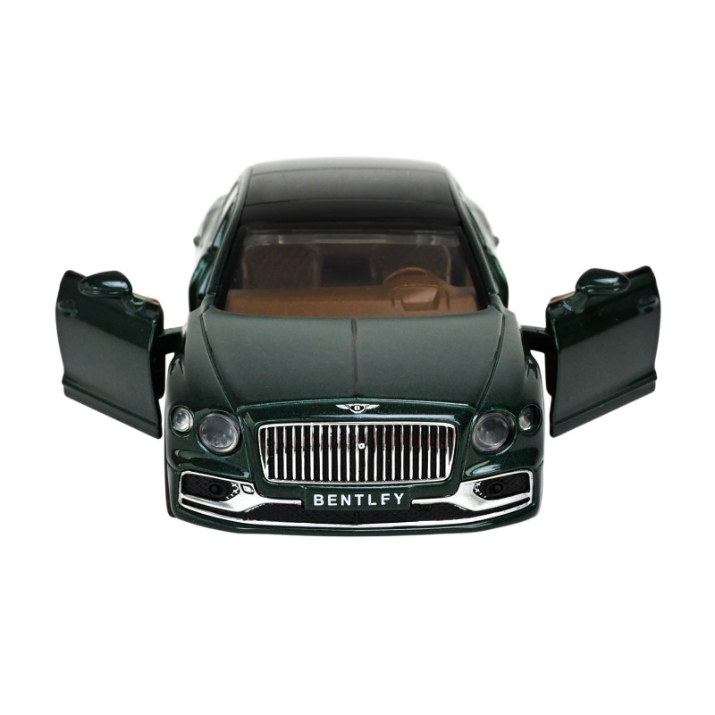 Машинка металл Bentley Flying Spur Hybrid зарядная станция Автопром 1:38 свет звук 14*5,5*4 см (68718G)