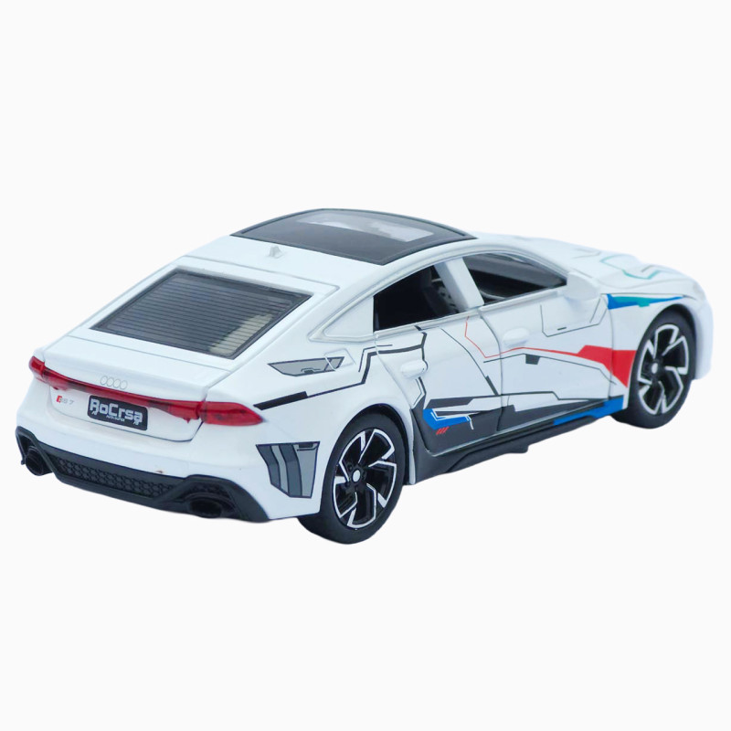 Машинка метал Audi RS7 Sportback АвтоЕксперт біла 1:32 звук світло інерція 15,5*7*5 см (ТК-7488)