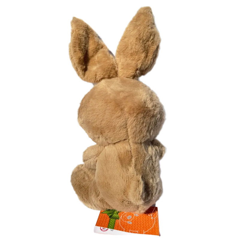 Зайчик Зая Діккі плюш коричневий Копиця Україна 36*14*12см (25474)