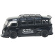 Машинка метал Volkswagen Type 2 (T1) чорна 1:32 світло звук інерція відч двері 2 дошки (TK-19102)
