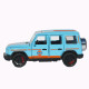 Машинка метал Mercedes-Benz G-Class (Гелендваген) АвтоЕксперт блакитна 1:32 звук світло (LF-80110)